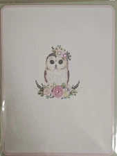 PAPYRUS ZUHAL KANAR DESIGN GEMMED OWL ALL OCCASIONS CARD