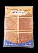 Anita Goodesign "Quilt Feathers" Machine Embroidery Design CD