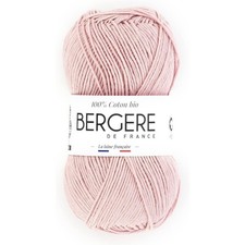 Pelote de laine - Blush - 100% coton bio - 3mm - Tricot et crochet - Bergère de
