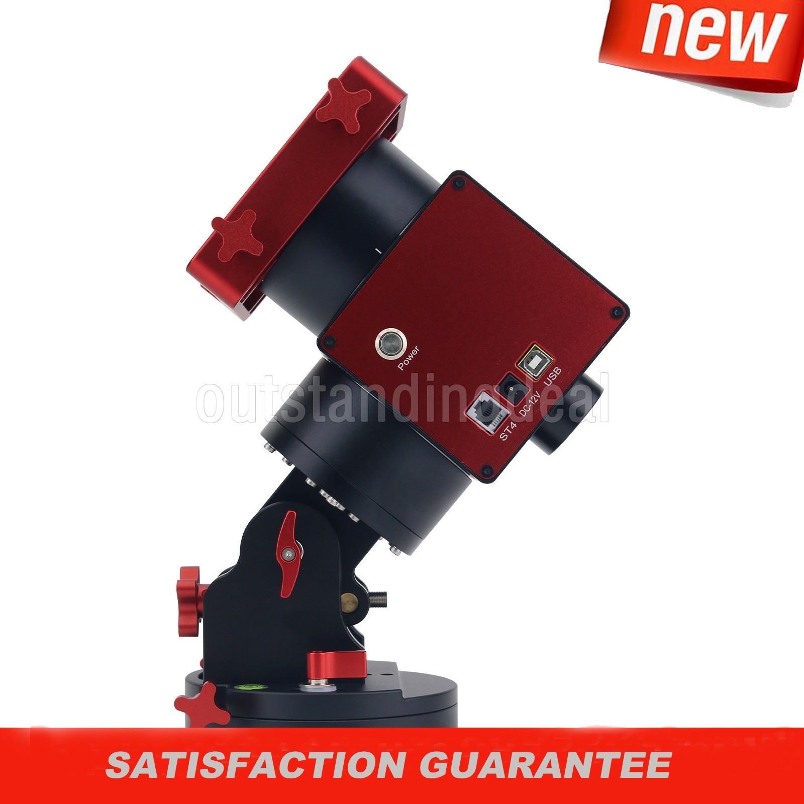 TeSeek HM-17PE Harmonic Equatorial Mount w/ 18KG Load Capacity + Pier Extension