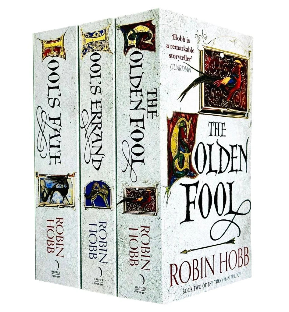 Robin Hobb Collection Tawny Man Trilogy 3 Books Set Golden Fool, Fool's fate