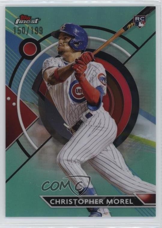 2023 Topps Finest Aqua Refractor 150/199 Christopher Morel #46 Rookie RC 0v0m