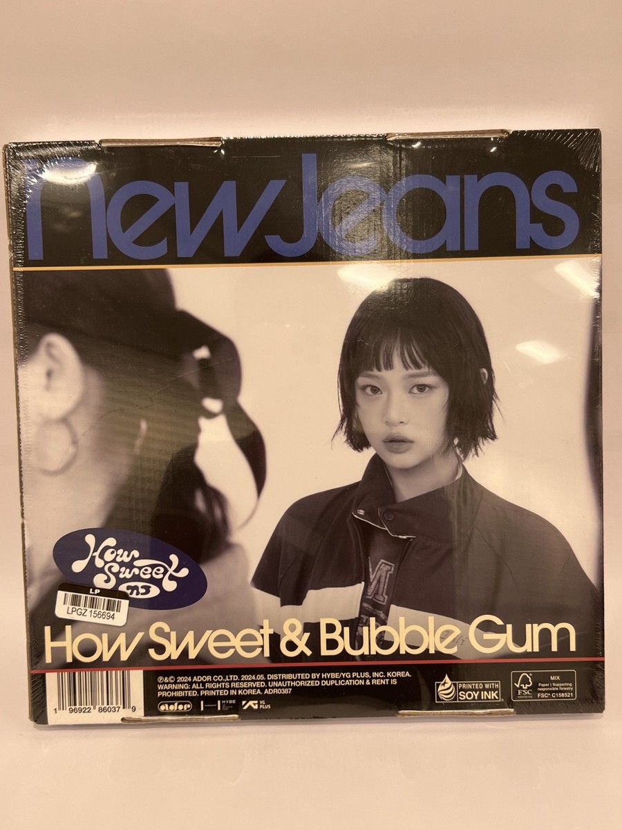 NewJeans How Sweet & Bubble Gum Exclusive CD Hanni Cover