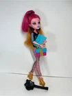 Monster High Doll Scaremester Gigi Grant Accessories Shirt Leggings Gold Shoes