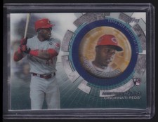 2020 Topps Update Baseball Coin Cards Relics Aristides Aquino Cincinnati Reds