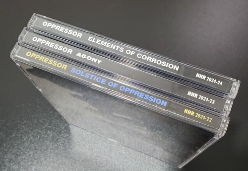Oppressor 3 Album Lot 6 Discs Death Metal CD Solstice Agony Elements Hammerheart - Picture 3 of 15