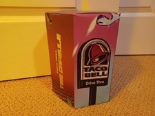 Taco Bell Y2K Time Capsule Swag, Ed Hardy Hat, Digital Watch, T-Shirt, Stickers