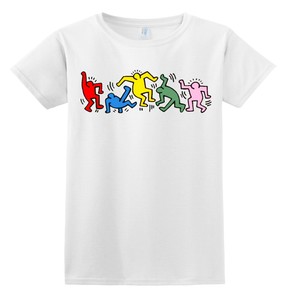 t shirt keith haring