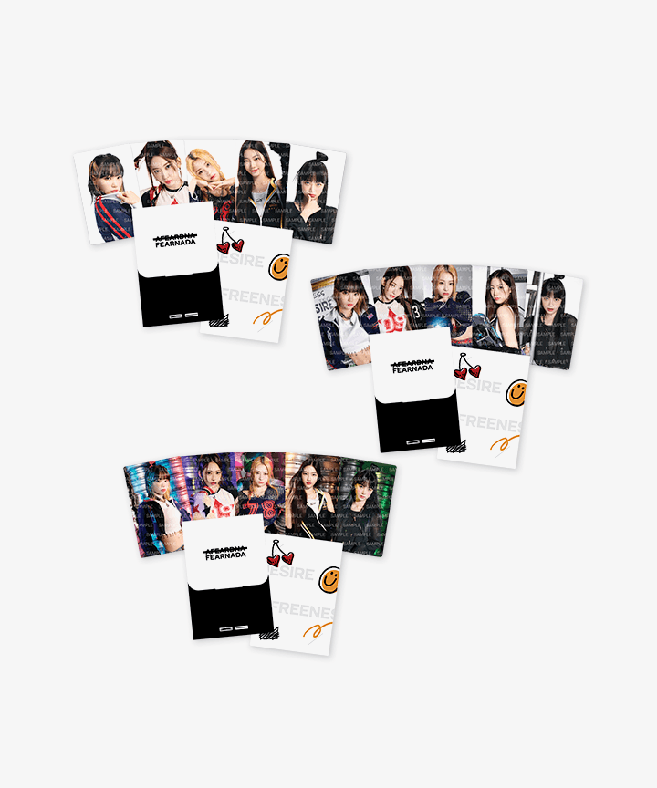 LE SSERAFIM FAN MEETING FEARNADA 2023 S/S OFFICIAL MD PHOTO CARD