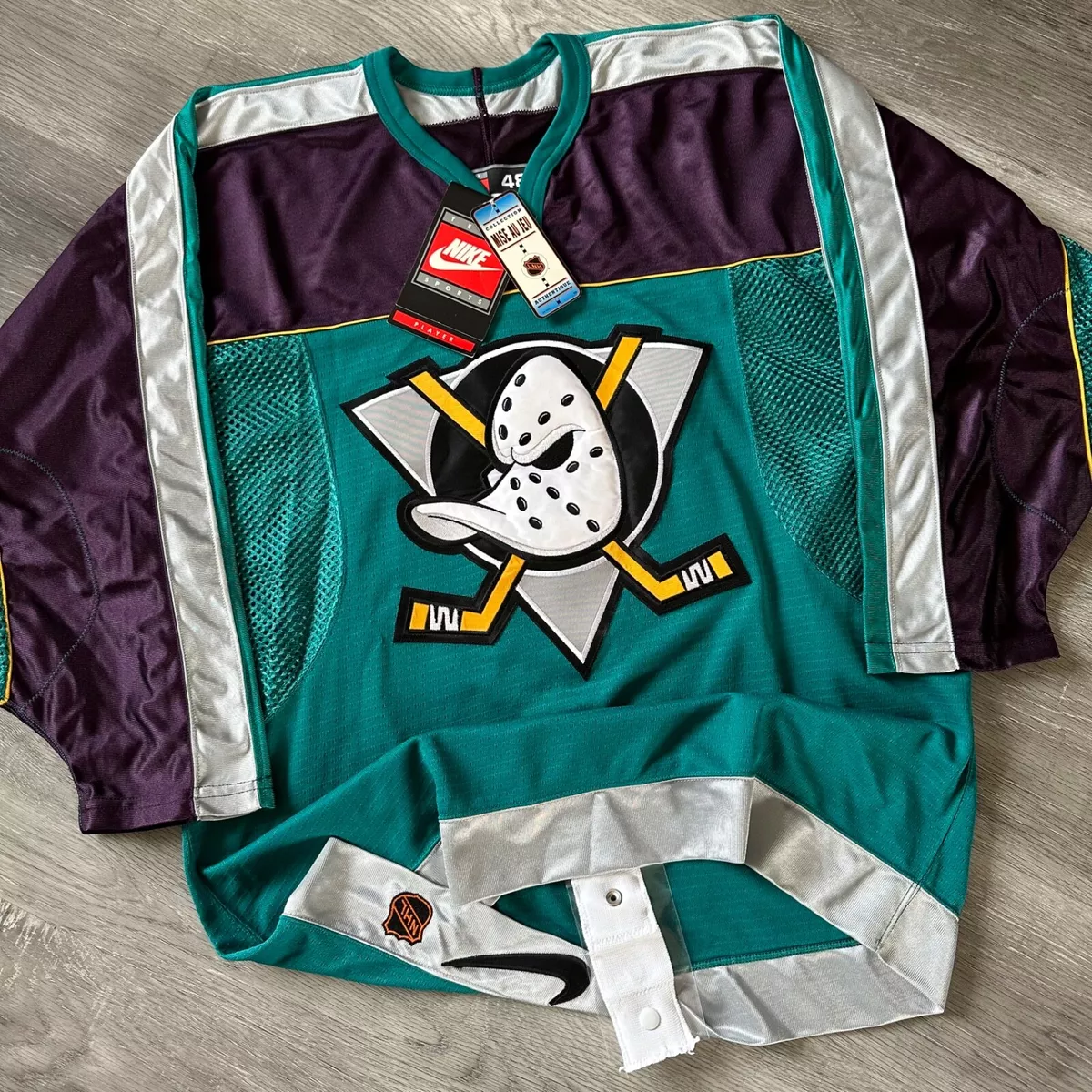 authentic mighty ducks jersey