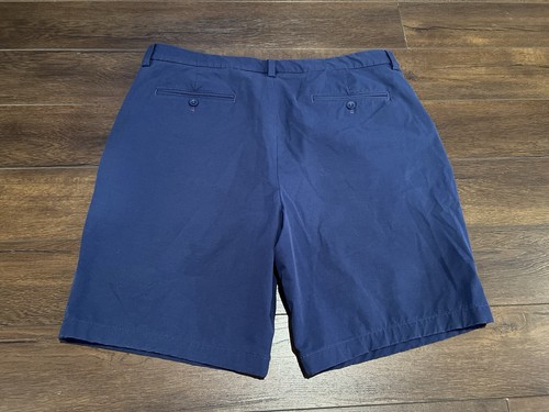 Pantaloncini Vineyard Vines OTG uomo 36 blu navy in movimento performance golf chino - Foto 4 di 5