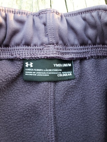 Under Armour ~ Girls Plum Purple Color Sweatpants ~ Size M or 8 - Picture 5 of 7