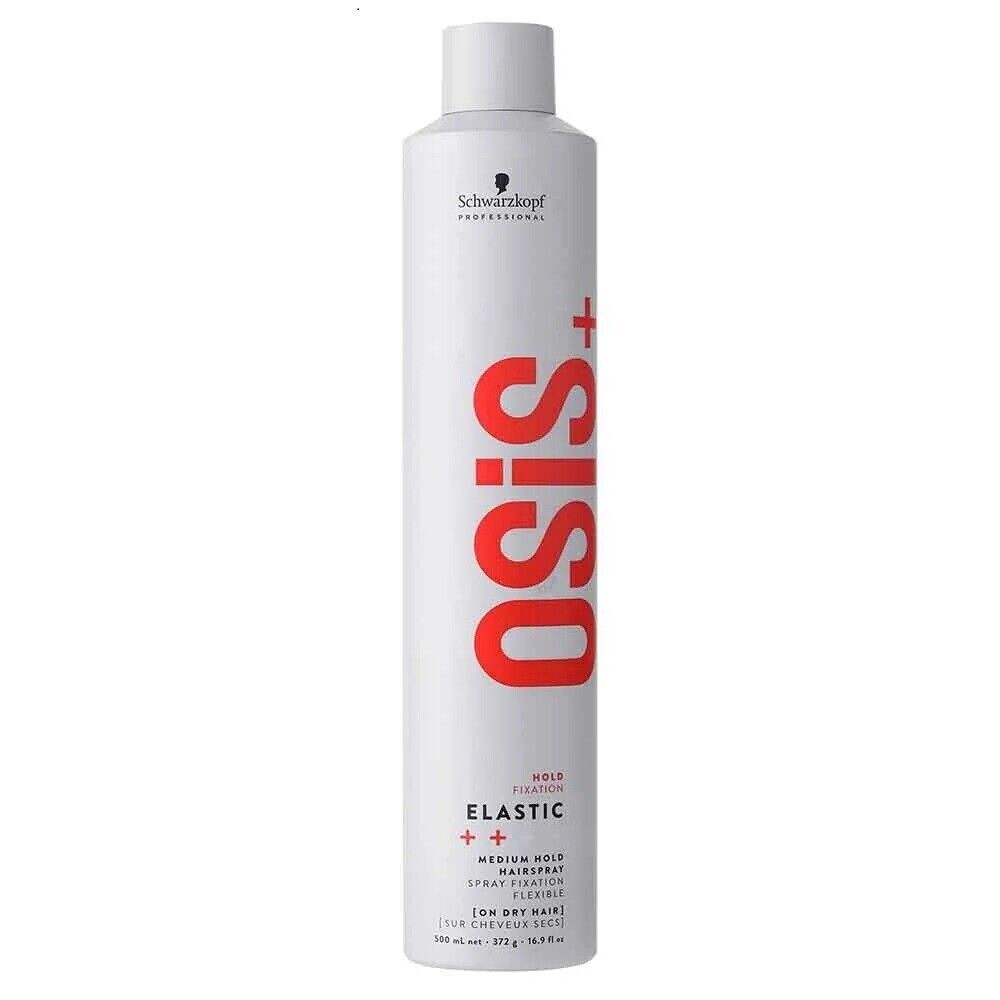 Schwarzkopf Osis Elastic Medium Hold Spray 500ml - FREE P&P