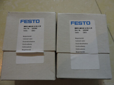 1PC New Festo MHE3-MS1H-3/2G-1/8 525147 Solenoid Valve #FES