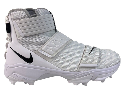 Nike Zoom Force Savage 3 Shark White Men\'s Football Cleats FJ8163-105 Size 12.5 Nike Force Savage 3 Shark Football Lineman Cleats FJ8163-105  main image 2