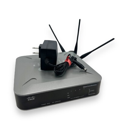 Cisco WRVS4400N V2 Wireless-N Gigabit Security Router with VPN capabilities.
