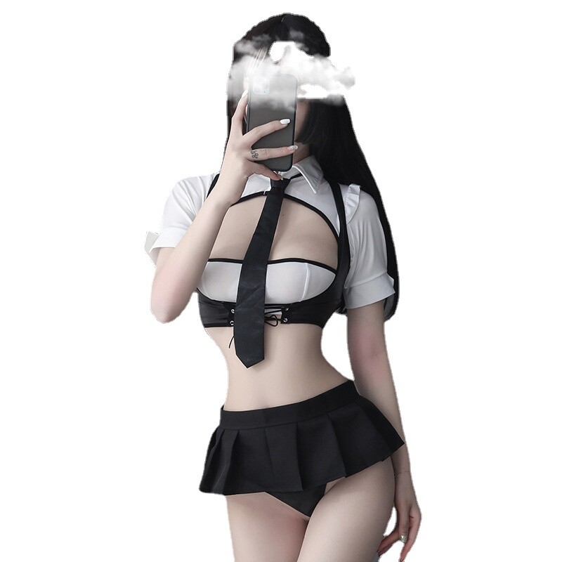 Sexy Dama Vestido de Noche Oficina Dama Conjunto Prendas para club nocturno Mujeres Bodycon Juegos con disfraces Babydoll