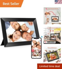 Frameo 10.1-Inch Touchscreen Digital Frame - Instant Photo Sharing  Videos