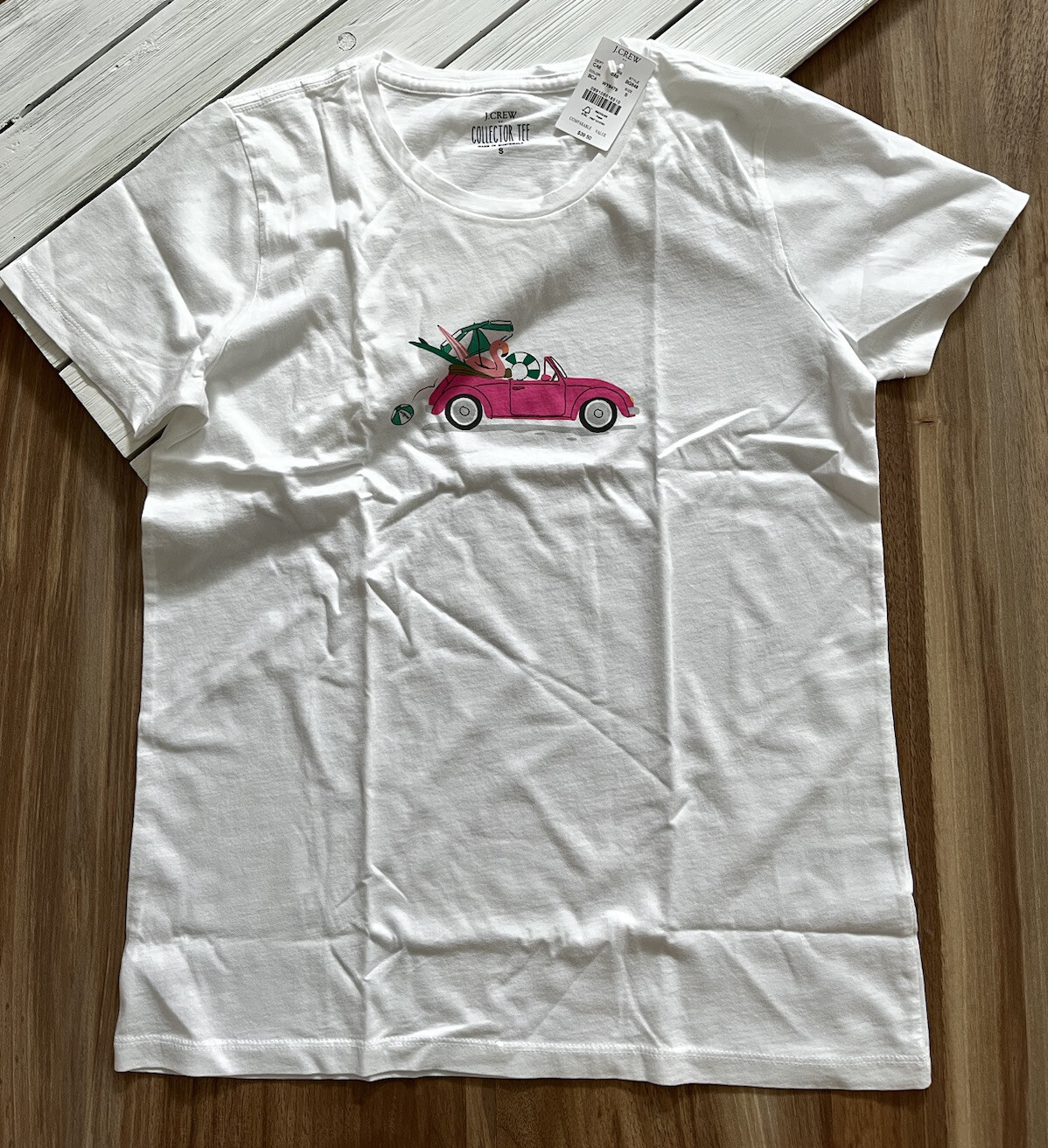 J. Crew Factory Women's "Beach Car" Collector’s T Shirt eBay