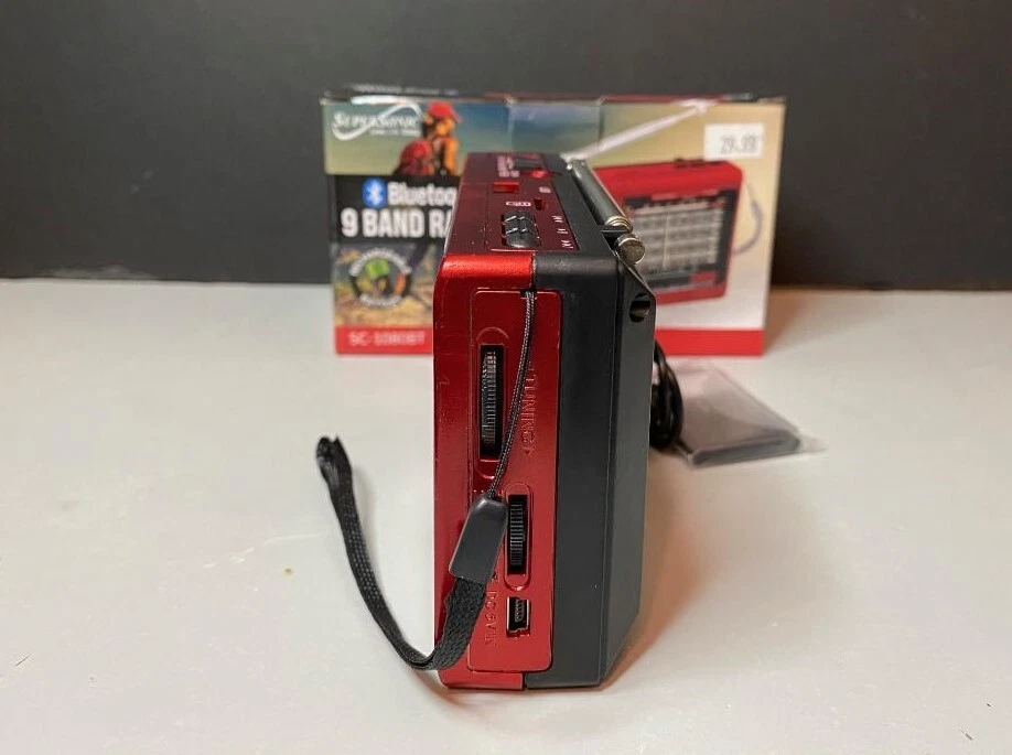 SUPERSONIC SC-1080BT BLUETOOTH 9 BAND RADIO - Image 4 of 4