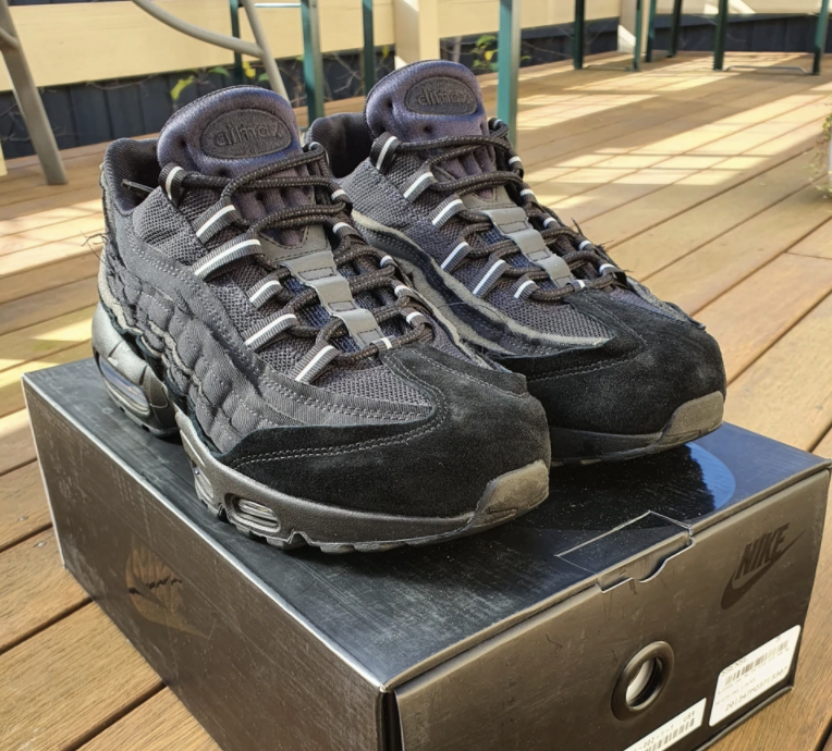 Nike Air Max 95 Comme des Garcons Black 2020 CU8406001 | eBay Nike Air Max 95 Comme des Garcons Black 2020 CU8406001 | eBay