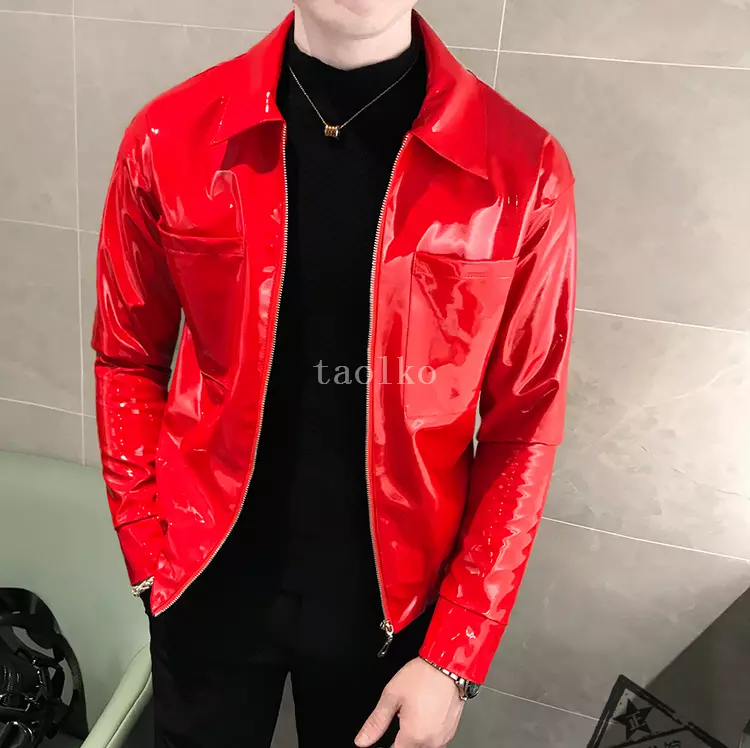 Mixed Material Leather Teddy Blouson - Men - Ready-to-Wear