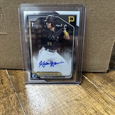 2024 Bowman Chrome - Prospect Autographs #CPA-KH Kalae Harrison (AU, RC)