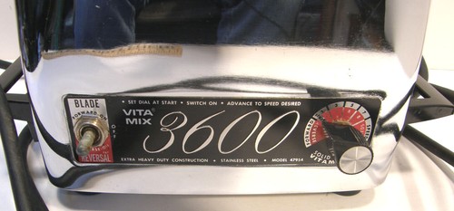 Frullatore Vitamix 3600 usato -solo base- funziona bene modello 47954 - Foto 2 di 12