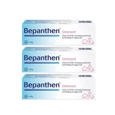 3x 100g Bepanthen Baby Ointment Nappy Rash and Skin Recovery Pro Vitamin B5