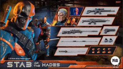 Mix Max  1/12   MX07 Deathstroke DeathSlayer Action Figure Model IN STOCK