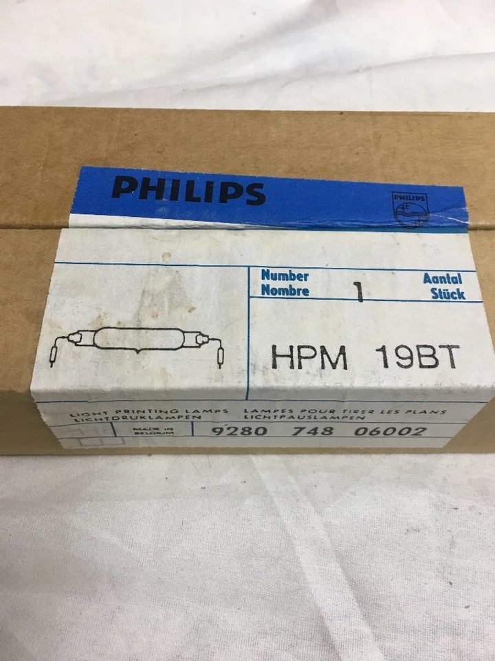 HPM 19BT Original PHILIPS Bulb for PAKO 1406-01 91-7483 SANDMAR STR2000-0 *NEW - Image 2 of 4