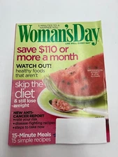 Woman's Day Magazine June 16, 2009 Issue - Live Well Every Day - !5-minute Meals