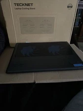 TECKNET Laptop Cooling Pad, Portable Ultra-Slim Quiet Laptop Notebook Cooler ...