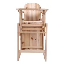 safetots folding wooden high chair