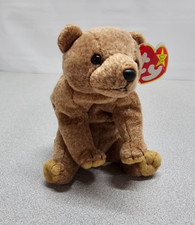Ty Beanie Baby Pecan The Bear DOB April 5, 1999  w/ Tags