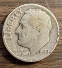 1949 D Roosevelt Dime