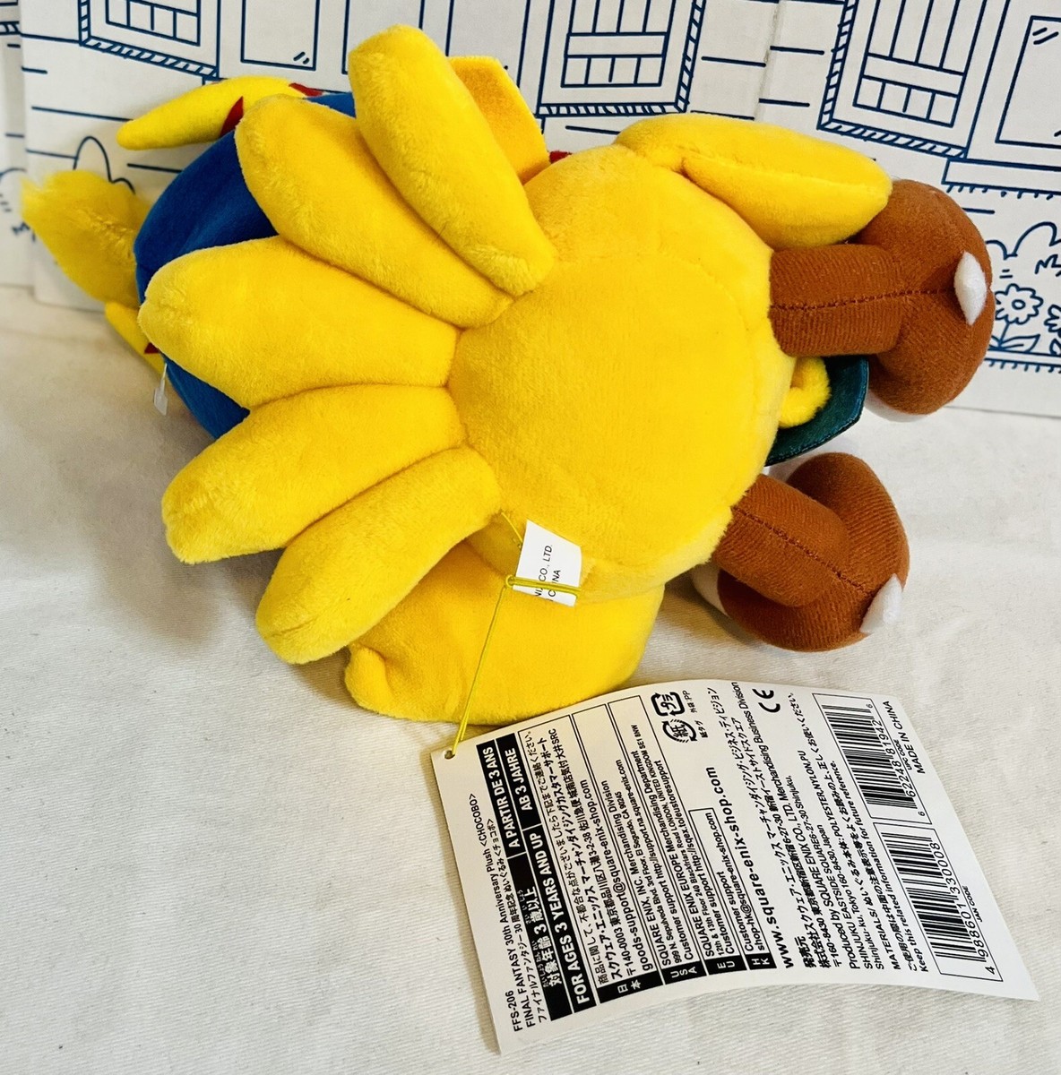 New Final Fantasy 30th Anniversary Chocobo Plush Toy Stuffed