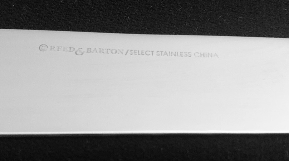 REED & BARTON Stainless PALLADIAN 2 Piece MEAT CARVING SET 13" Knife & 10" Fork eBay