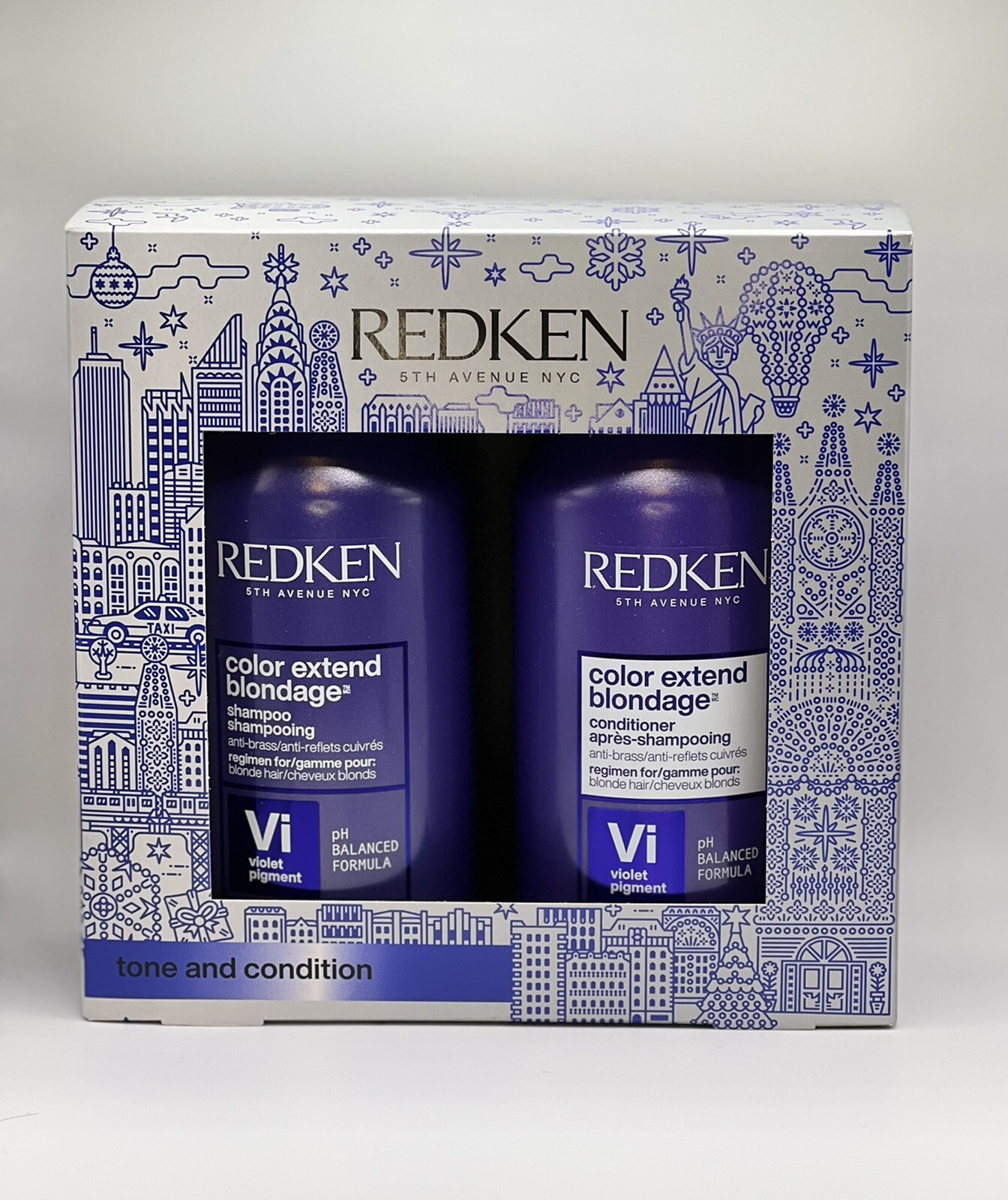 Redone Color Extend Blond age Shampoo And Conditioner Gift Set. 16.9 fl