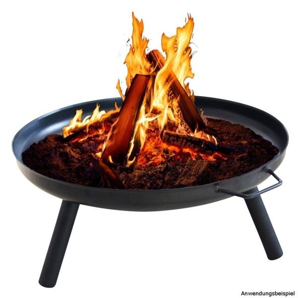 Feuerschale 60Cm Ø Eisenschale Feuerstelle Gartenfeuer Feuerkorb Pflanzschale-image