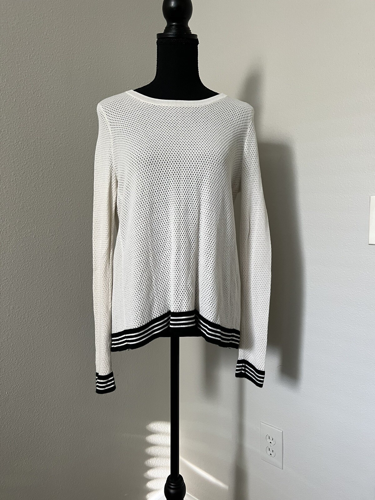 Rag & Bone Jean Nikki Split Back Pullover Sweater… - image 1