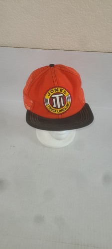 Casquette Trucker Vintage Années 80 Rushville Truck Lines Illinois - Snapback, Mesh, Neuve Sans étiquette