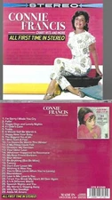CONNIE FRANCIS-Chart Hits and More-All First Time In Stereo 29 cuts CD