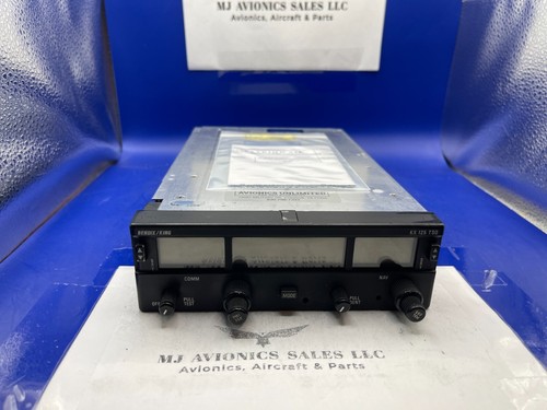 BENDIX/KING KX 125 14 VDC P/N 069-01028-1101 WITH FAA FORM 8130-3