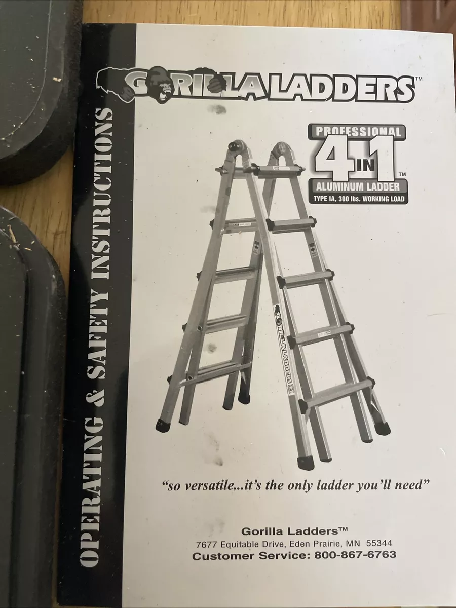 Gorilla clearance folding ladder