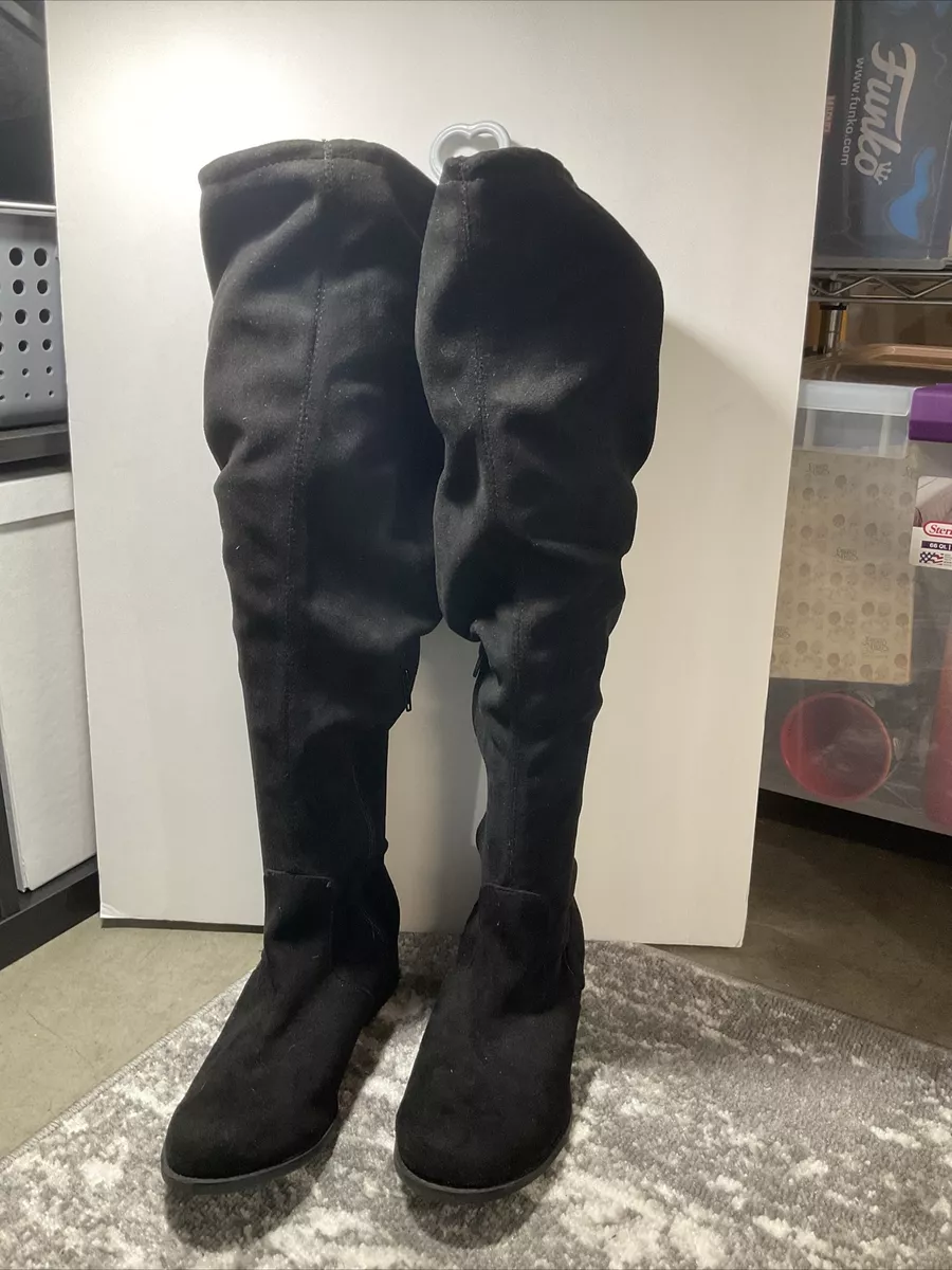 Knee high boots size clearance 1
