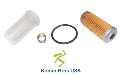 New Mower Fuel Filter/BOWL/Spring Fits John Deere JD330 JD332