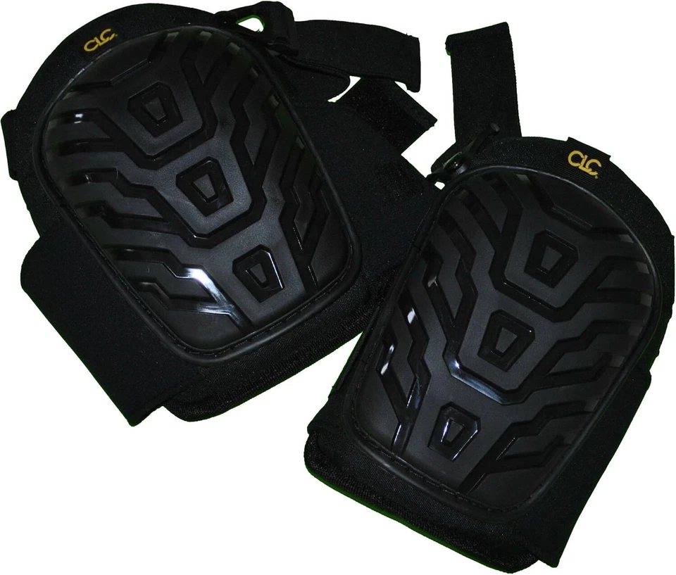 Black Knee Pads With High Density Foam And Durable 600D Polyester Fabric - Image 3 of 4