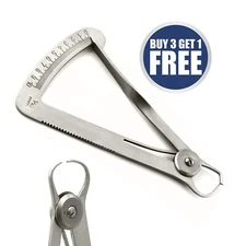 IWANSON Gauge Spring Measuring Caliper 10mm Guage Jewellers Dental Crown