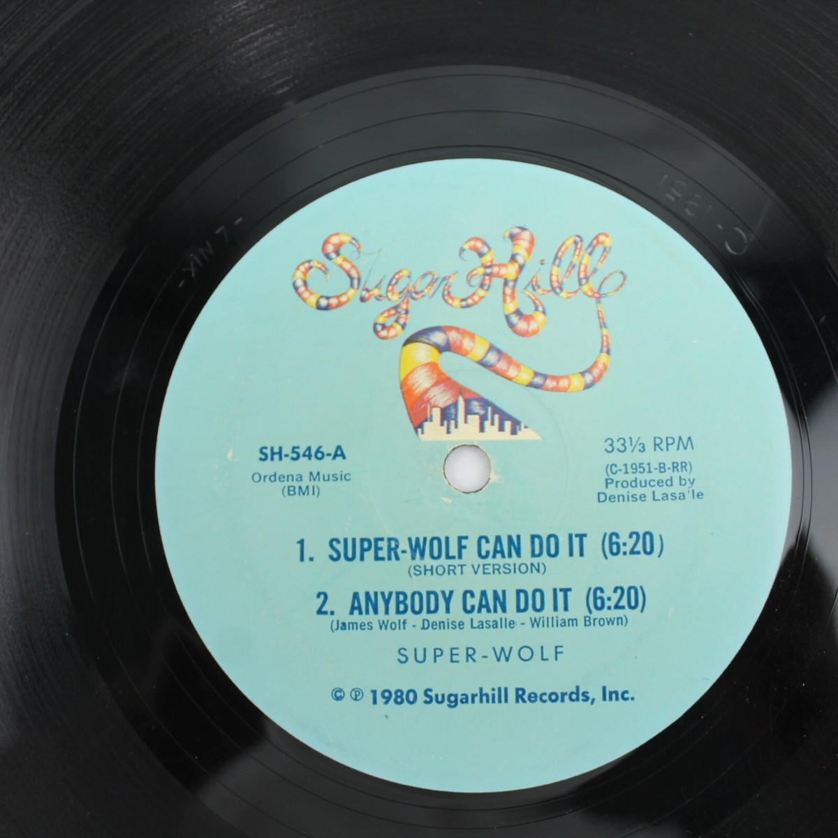 Super-Wolf Can Do It Anybody Can Do It SINGLE Vintage Vinyl Record